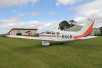 G-BNOP @ X5FB - Piper PA-28-161 Warrior ll, Fishburn Airfield, August 1st 2015. - by Malcolm Clarke