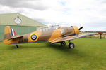 G-BJST @ X5FB - Canadian Car & Foundry T-6H Harvard Mk4M, following a repaint at Fishburn Airfield. August 15th 2015. - by Malcolm Clarke