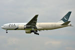 AP-BHX @ EGLL - On short finals at LHR - by Robert Kearney