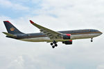 JY-AIE @ EGLL - On short finals at LHR - by Robert Kearney
