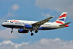 G-EUOB @ EGLL - On short finals at LHR - by Robert Kearney