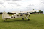 G-BTBY @ X5FB - Piper PA-17 Vagabond at Fishburn Airfield,August 16th 2015. - by Malcolm Clarke