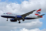 G-EUPW @ EGLL - On short finals at LHR - by Robert Kearney