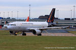 OO-SSK @ EGCC - Brussels Airlines - by Chris Hall