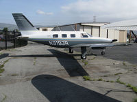 N9193R @ KRHV - 1990 PA-46-350P Malibu visiting @ Reid-Hillview Airport, San Jose, CA - by Steve Nation