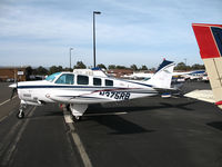 N375RB @ KHWD - 1998 Raytheon A36 @ Palo Alto Airport, CA - by Steve Nation