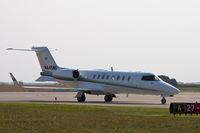 N445WF @ KCID - Taxiing to the ramp after landing runway 13 - by Glenn E. Chatfield