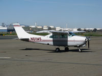 N611WS @ KCCR - 1975 Cessna T210L visiting @ Buchanan Field, Concord, CA - by Steve Nation