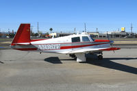N9361V @ KWHP - Locally-Based 1969 Mooney M20C @ Whiteman Airport, Pacoima, CA - by Steve Nation