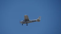 N52492 @ KRHV - Locally-based 1980 Cessna 172P on a 2 mile final at Reid Hillview Airport, San Jose, CA. - by Chris Leipelt