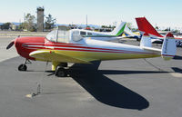 N3627H @ KWHP - Locally-Based 1946 Ercoupe 415C @ Whiteman Airport, Pacoima, CA - by Steve Nation