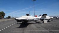 N69XG @ KPAO - Locally-based 1976 Beechcraft V35B Bonanza parked at its tie down at Palo Alto Airport, Palo Alto, CA. - by Chris Leipelt