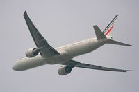 F-GSQH @ LFPG - Boeing 777-328 (ER), Take off Rwy 27L, Roissy Charles De Gaulle Airport (LFPG-CDG) - by Yves-Q