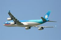 F-OJGF @ LFPG - Airbus A340-313, Take off rwy 27L, Roissy Charles De Gaulle airport (LFPG-CDG) - by Yves-Q