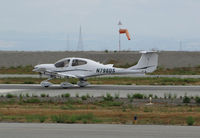 N798DS @ KSQL - Locally-Based 2007 Diamond DA-40 rolling @ San Carlos Municipal Airport, CA - by Steve Nation