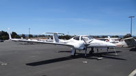 N430TS @ KPAO - Locally-based 2006 Twin Diamond Star sitting at its tie down at Palo Alto Airport, Palo Alto, CA. - by Chris Leipelt