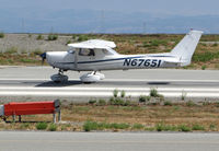 N67651 @ KSQL - Locally-based 1978 Cessna 152 on takeoff roll @ San Carlos Municipal Airport, CA - by Steve Nation