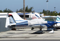 N976LS @ KSQL - VANS RV-6A homebuilt with cockpit cover @ San Carlos Airport, CA - by Steve Nation