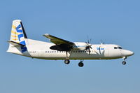 OO-VLF @ EGSH - Landing at Norwich. - by Graham Reeve