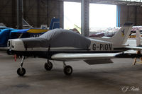 G-PION @ EGPT - Engineless in hangar at Perth EGPT - by Clive Pattle