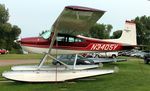 N3405Y @ 8Y4 - Hog Roast for AOPA Minneapolis Fly-in at Surfside Seaplane Base - by Kreg Anderson