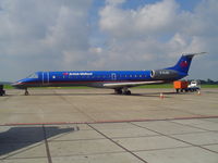 G-RJXE @ EHGG - British Midland at Groningen airport - by Jack Poelstra