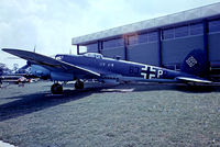 G-AWHB @ EGMC - G-AWHB   CASA 2-111B [167] Southend~G 03/07/1974. From a slide. Wears false marks of 6J+PR. - by Ray Barber