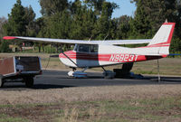 N9823T @ KLVK - 1960 Cessna 172A @ Livermore Municipal Airport, CA - by Steve Nation