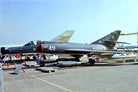 49 @ LFPB - Dassault Super Entendard [50] (French Navy) Paris Le-Bourget~F 13/06/1981. From a slide. - by Ray Barber