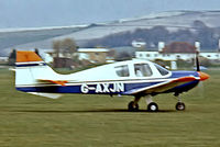 G-AXJN @ EGKA - Beagle B.121 Pup 150 [B121/092] Shoreham~G 04/08/1978. From a slide. - by Ray Barber
