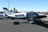 N9365K @ KWHP - 1976 Piper PA-28-140 with cabin cover @ Whiteman Airport, Pacoima, CA - by Steve Nation
