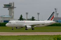 F-GKXE @ LFPO - Airbus A320-214, Taxiing to boarding area, Brest-Guipavas Regional Airport (LFRB-BES) - by Yves-Q