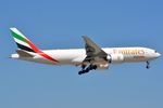 A6-EFF @ EDDF - Emirates B773 freighter landing - by FerryPNL