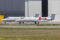 VH-SLE @ YSWG - Pel-Air (VH-SLE) Learjet 35A and (VH-SLJ) Learjet 36 at Wagga Wagga Airport. - by YSWG-photography