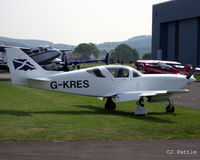 G-KRES @ EGPT - On display in the static park during the Heart of Scotland Airshow held at Perth (Scone) airfield EGPT - by Clive Pattle