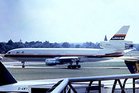 G-BBSZ @ EGKK - McDonnell Douglas DC-10-10 [46727] (Laker Airways) Gatwick~G 01/07/1974. From a slide. - by Ray Barber