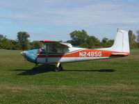 N2485G @ 40I - Cessna 182B Jump plane - by Christian Maurer