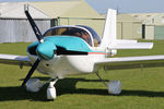 G-BWRO @ X5FB - Europa Tri Gear at Fishburn Airfield, September 13th 2013. - by Malcolm Clarke