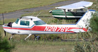 N2876V @ KBLM - Wings clipped, this poor Cessna 150 won't be flying anytime soon. - by Daniel L. Berek