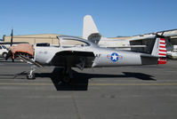 N5246K @ KWHP - 1950 Ryan Navion B painted as USAF L-17A @ Whiteman Airport, Pacoima, CA (now registered to owner in Minnesota) - by Steve Nation