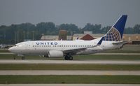 N16709 @ DTW - United 737-700 with new split scimitar winglets - by Florida Metal