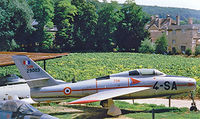 29003 - Republic F-84F Thunderstreak [52-9003] (French Air Force) Savigny-les-Beaune~F 24/07/1998 - by Ray Barber
