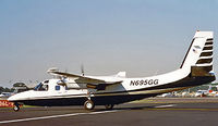 N695GG @ KNEW - N695GG   Rockwell Turbo Commander 695A [96036] New Orleans-Lakefront ~N 11/10/2000 - by Ray Barber