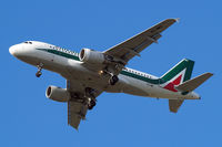 EI-IMU @ EGLL - Airbus A319-111 [5130] (Alitalia) Home~G 30/04/2015. On approach 27R. - by Ray Barber