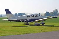 G-DIXY @ EGBP - Cherokee Archer III, Fowlmere based, previously N4128, seen parked up. - by Derek Flewin
