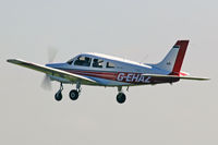 G-EHAZ @ EGBP - Cherokee Warrior III, previously N53583, G-CEEY, seen departing runway 08. - by Derek Flewin