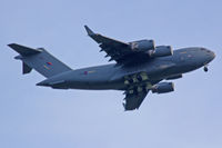 ZZ178 @ EGVN - C-17A, RAF Brize Norton based, 99 Sqn, Reach 836.Seen in the circuit at RAF Brize Norton.Image taken from St Johns Lock Lechlade.