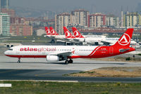 TC-ETM @ LTBA - Airbus A321-131 [0604] (AtlasGlobal) Istanbul-Ataturk~TC 18/04/2015 - by Ray Barber