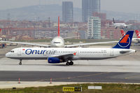 TC-OBK @ LTBA - Airbus A321-231 [0792] (Onur Air) Istanbul-Ataturk~TC 18/04/2015 - by Ray Barber