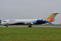 9A-BTE @ EGSH - Leaving wet Norwich. - by keithnewsome